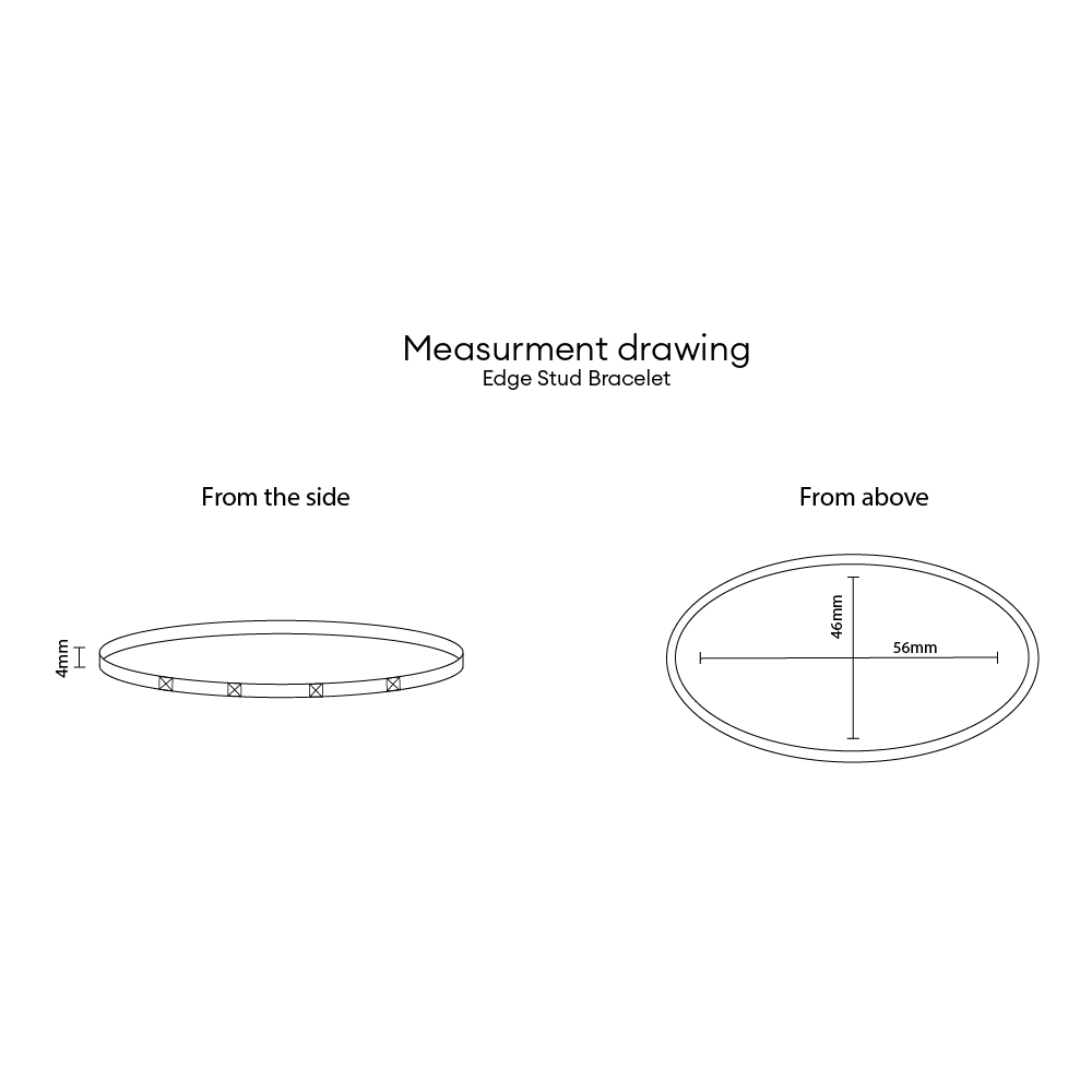 Βραχιόλι Edge Stud