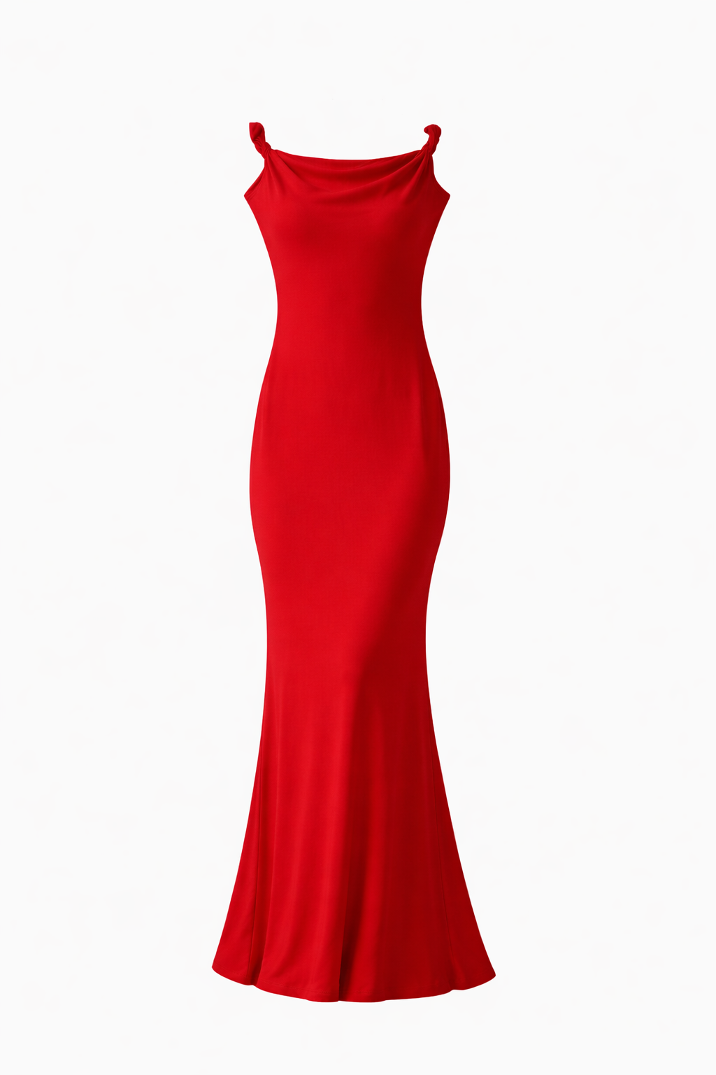 Μακρύ, εφαρμοστό φόρεμα με έναν ώμο