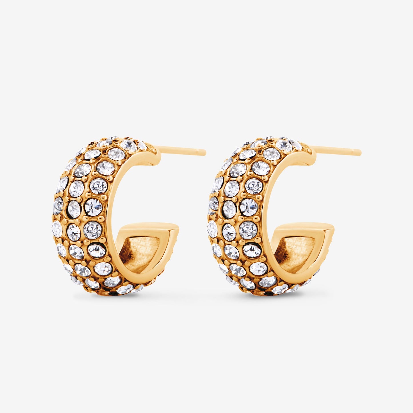 Disco Hoops με κρύσταλλα
